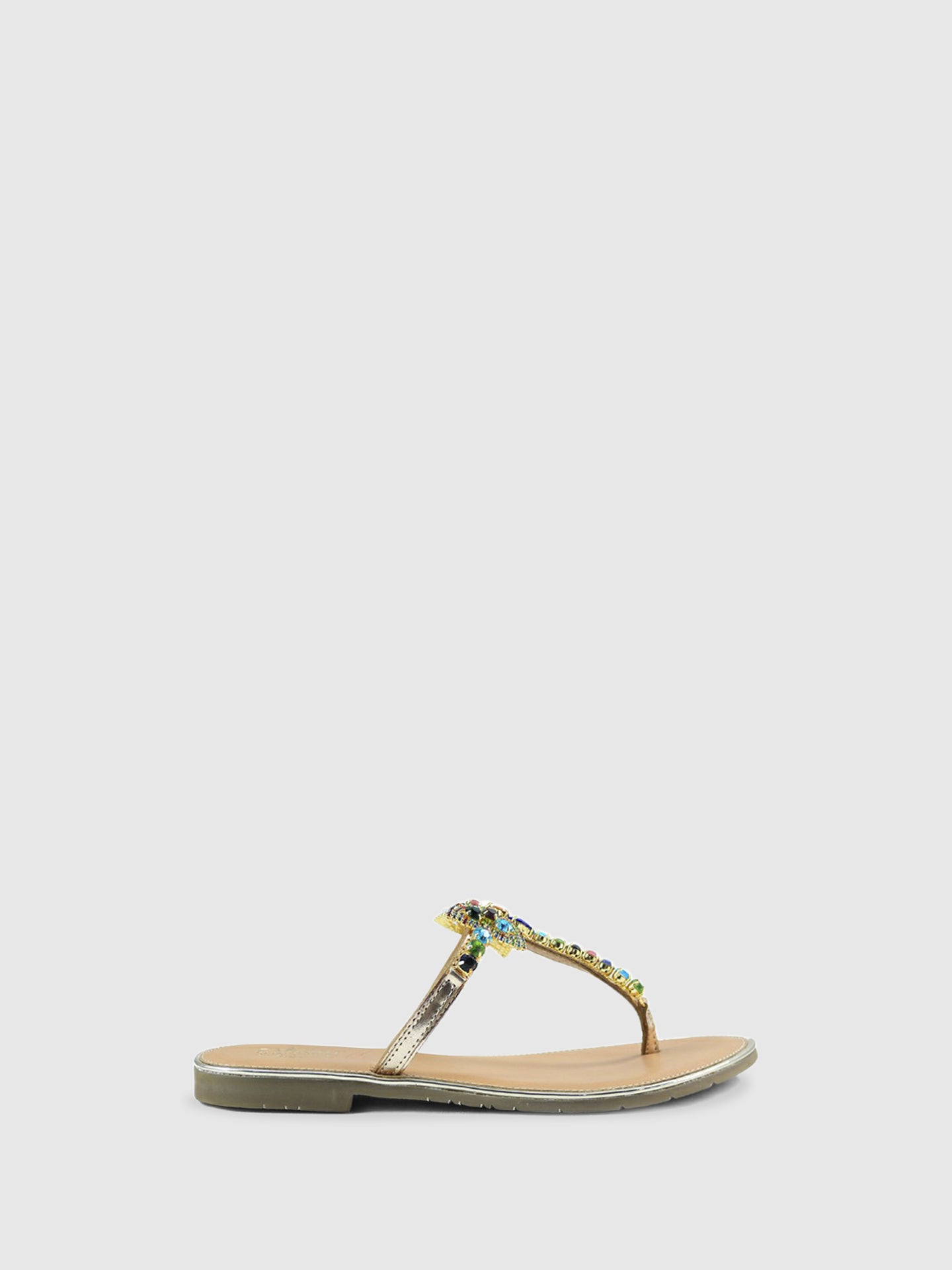 PARODI SHOES Chinelos com Apliques 53/1916MULTICOLOR Multicolor